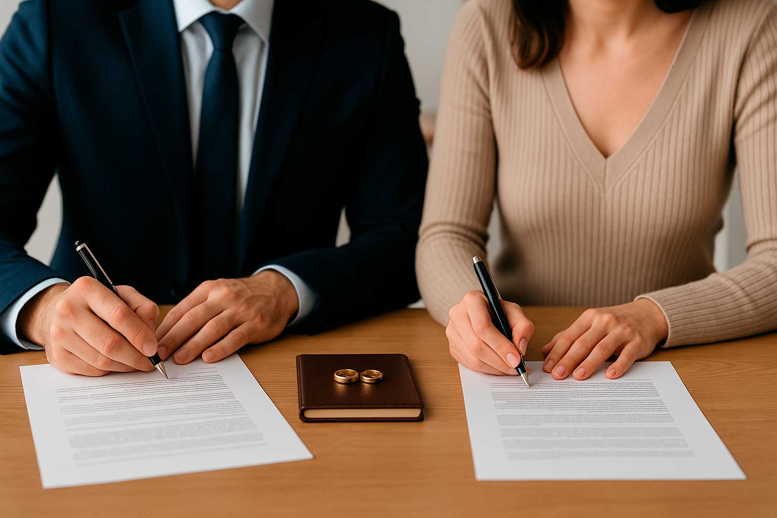 cómo hacer separación de bienes estando casados