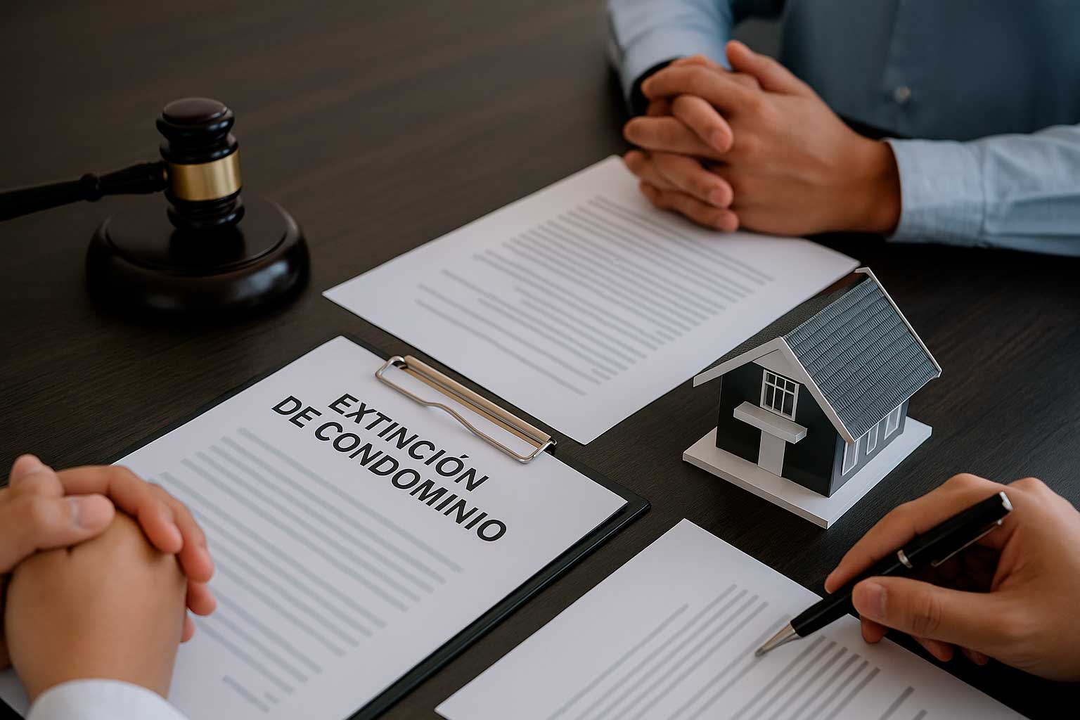 extinción de condominio entre hermanos con compensación económica