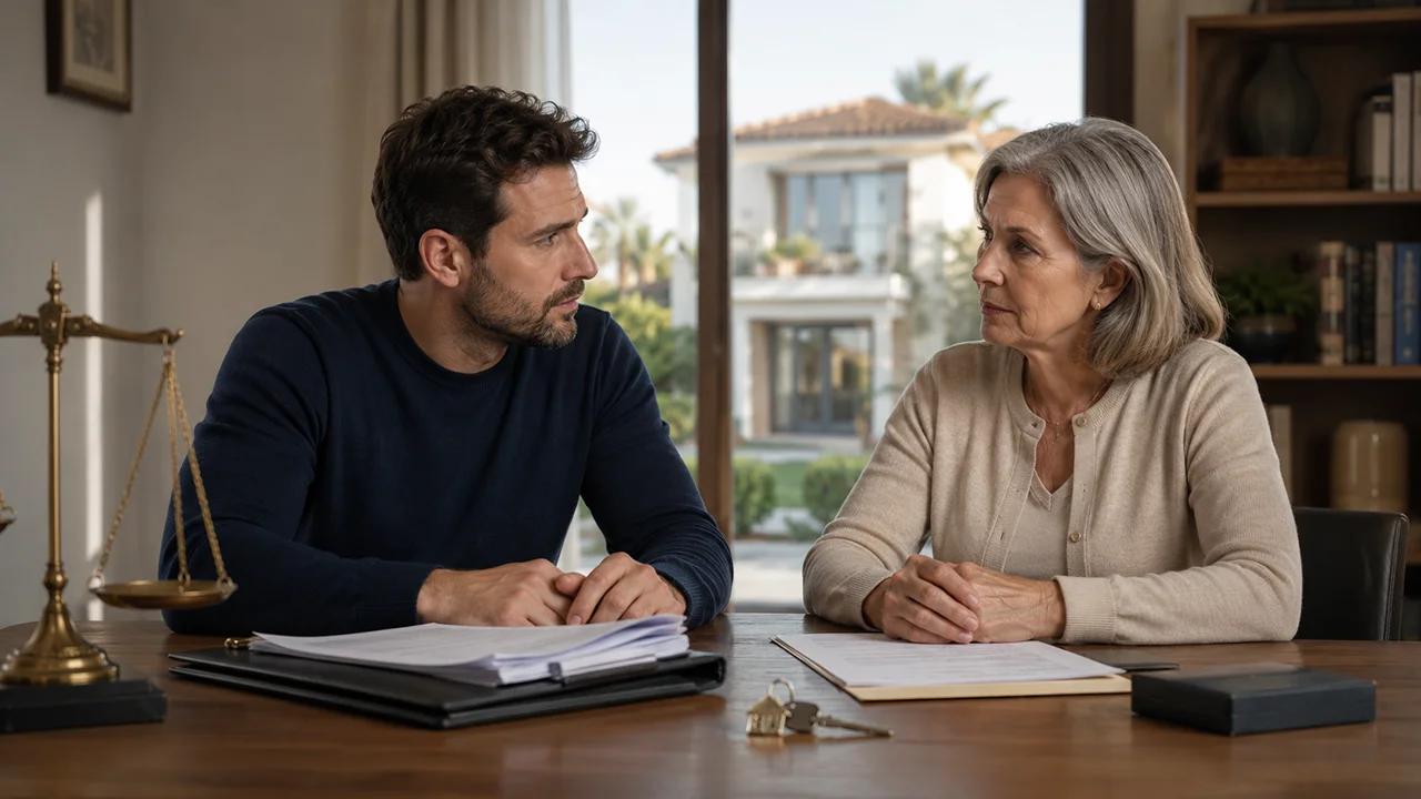 puedo pedir a mi madre la herencia de mi padre fallecido